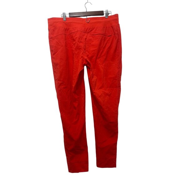 Athleta Trekkie North Joggers Womens 16 XL Tall Orange Drawstring Outdoor Hiking - Picture 3 of 14